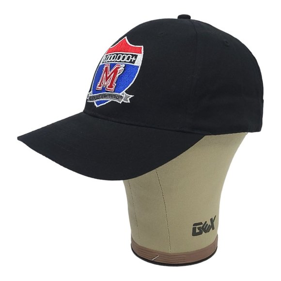 QMI Million Mile Maintenance Strapback Cap Trucker Baseball Hat Lets Be Frank - Picture 3 of 12